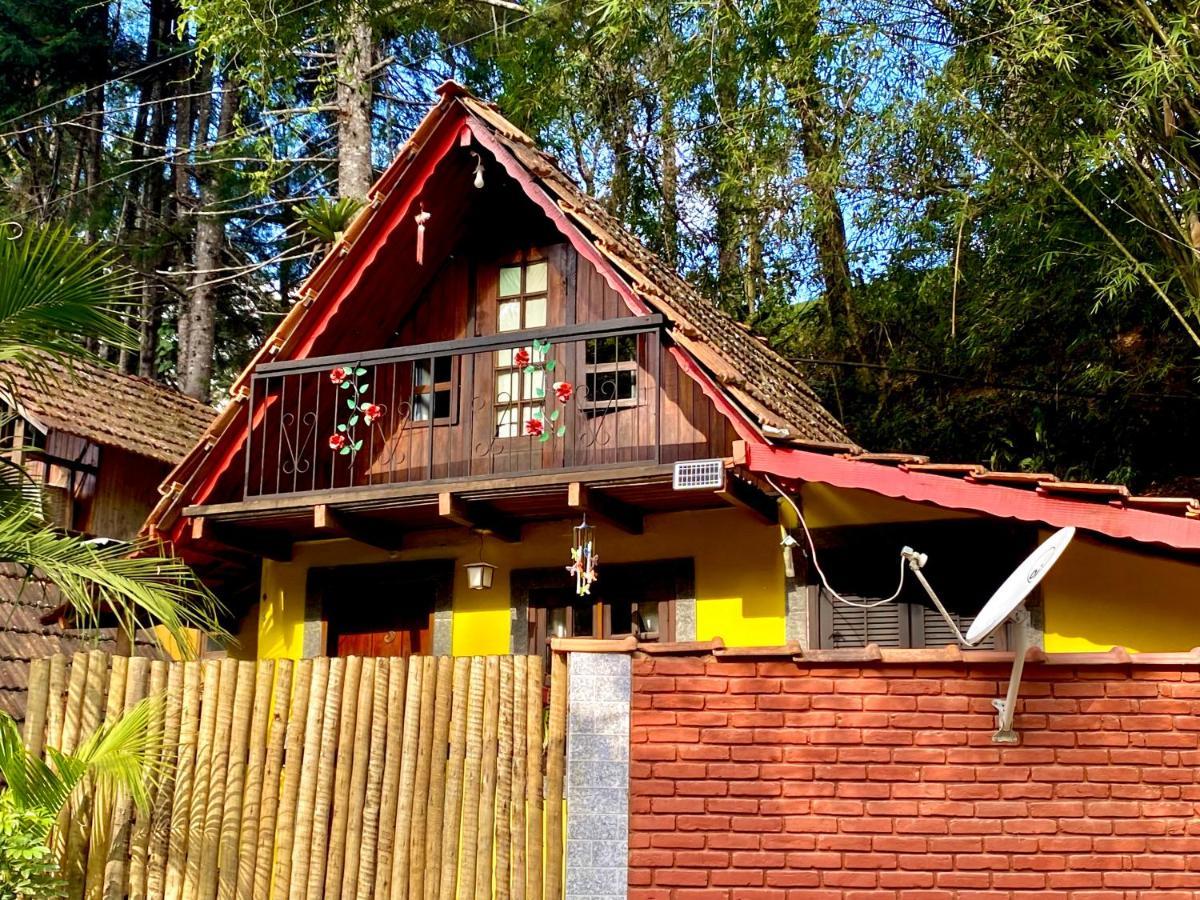 Chale 1 Alto Na Montanha, Com Lareira E Wi-Fi Apartment Visconde De Maua Luaran gambar