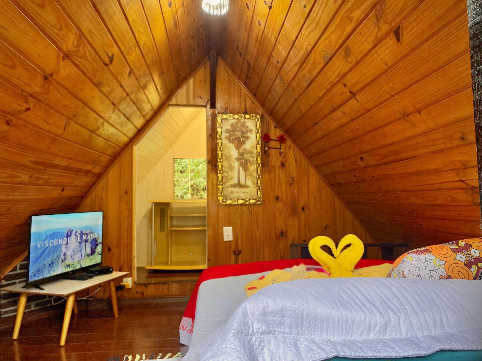 Chale 1 Alto Na Montanha, Com Lareira E Wi-Fi Apartment Visconde De Maua Luaran gambar